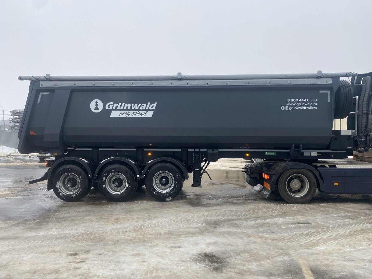 GRUNWALD - Самосвальный полуприцеп: фото 2 GRUNWALD - Самосвальный полуприцеп: фото 2