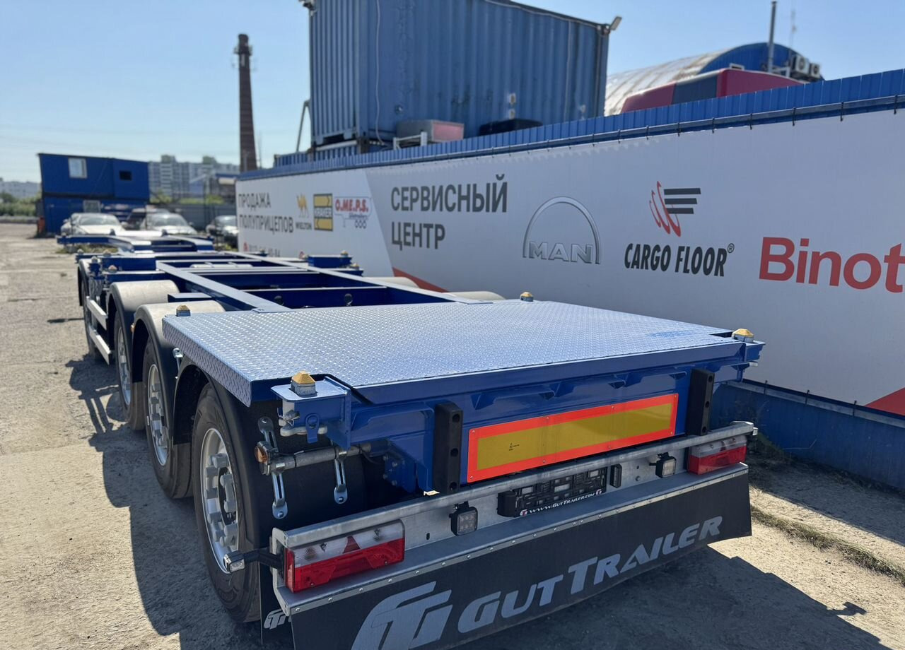Новый Полуприцеп-контейнеровоз/ Сменный кузов Gut Trailer CS-544: фото 6 Новый Полуприцеп-контейнеровоз/ Сменный кузов Gut Trailer CS-544: фото 6