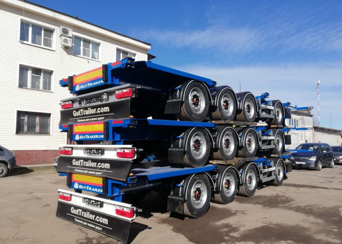 Новый Полуприцеп контейнеровоз (BDF, сменный кузов) Gut Trailer CS-544: фото 18 Новый Полуприцеп контейнеровоз (BDF, сменный кузов) Gut Trailer CS-544: фото 18