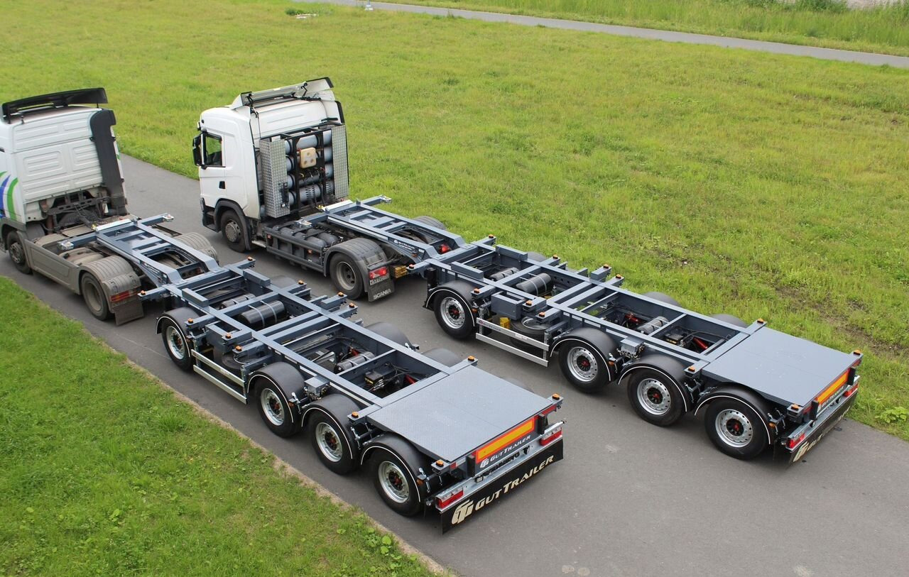 Новый Полуприцеп-контейнеровоз/ Сменный кузов Gut Trailer CS-544: фото 8 Новый Полуприцеп-контейнеровоз/ Сменный кузов Gut Trailer CS-544: фото 8