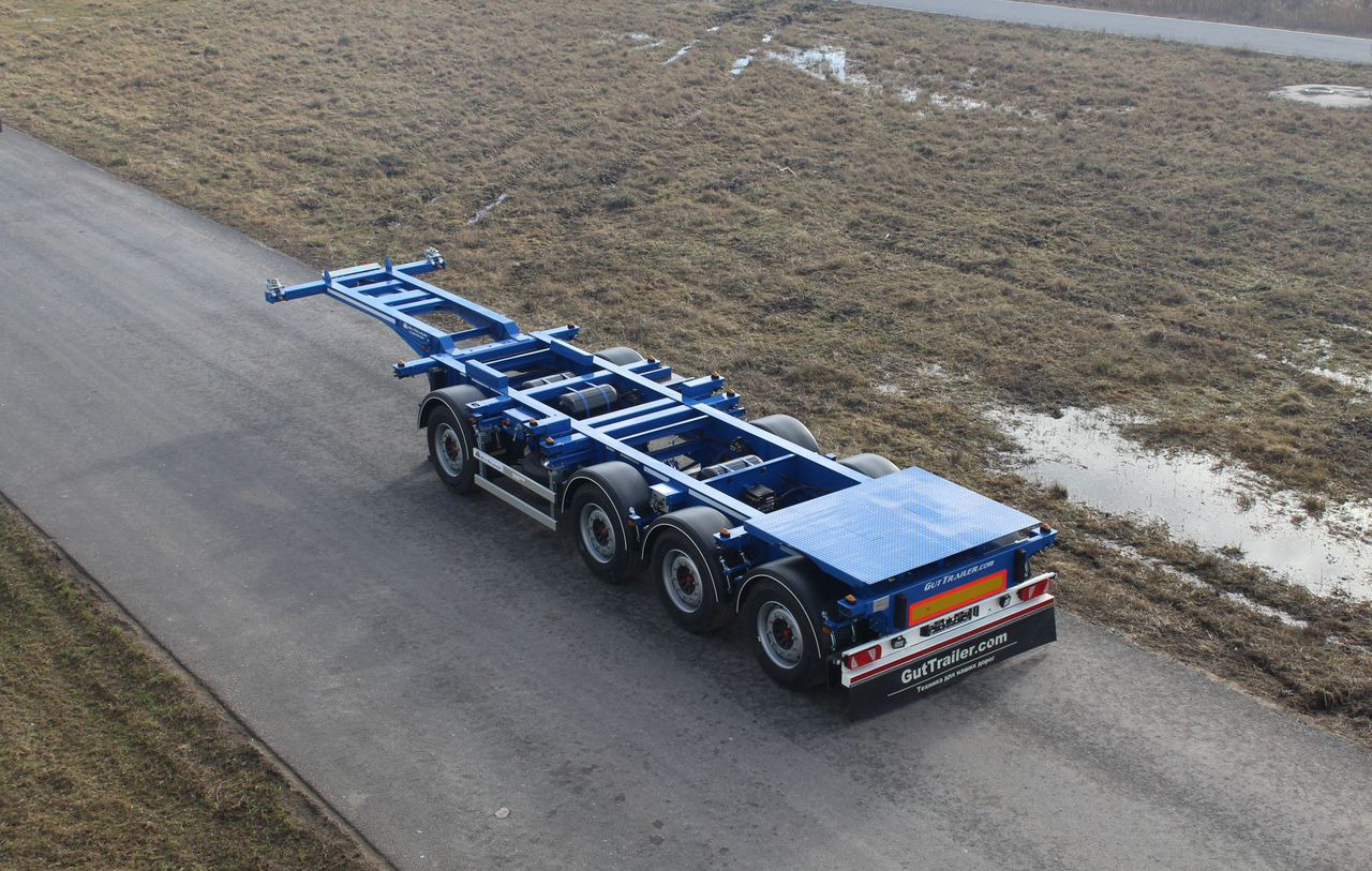 Новый Полуприцеп-контейнеровоз/ Сменный кузов Gut Trailer CS-544: фото 13 Новый Полуприцеп-контейнеровоз/ Сменный кузов Gut Trailer CS-544: фото 13