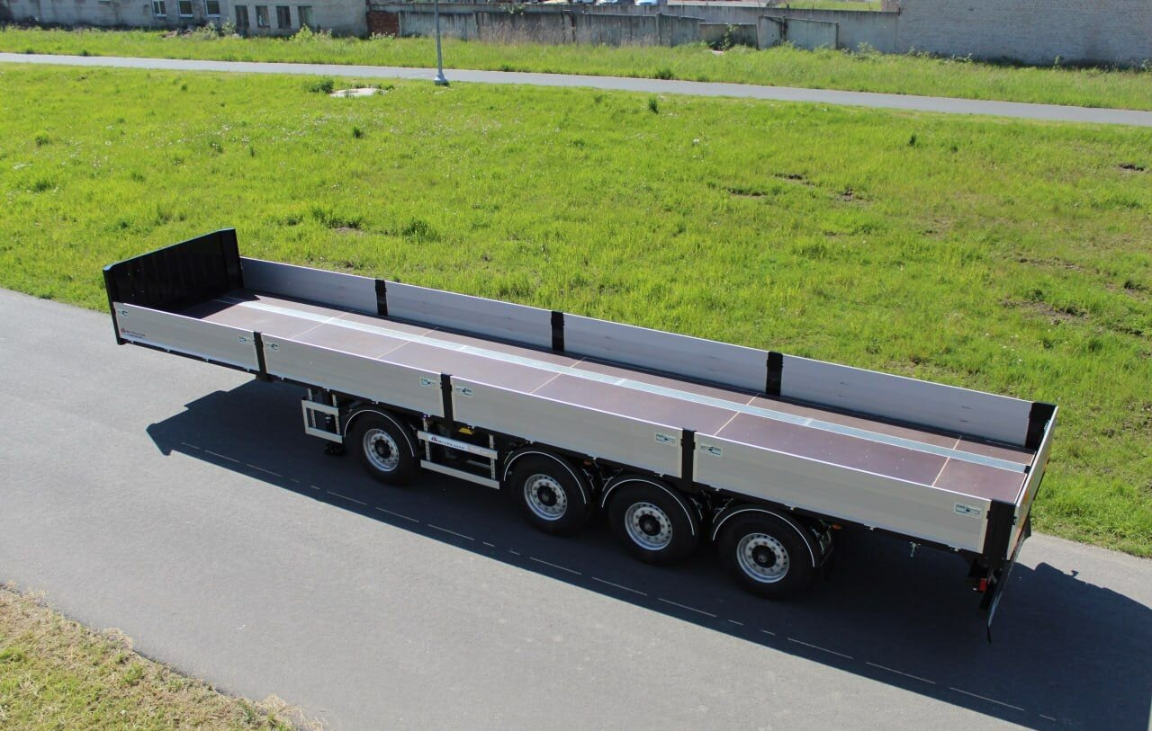 Новый Полуприцеп бортовой/ Платформа Gut Trailer FS-544: фото 11