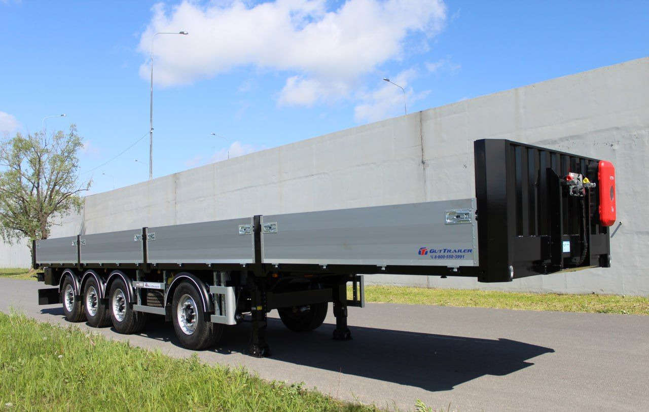 Новый Полуприцеп бортовой/ Платформа Gut Trailer FS-544: фото 8