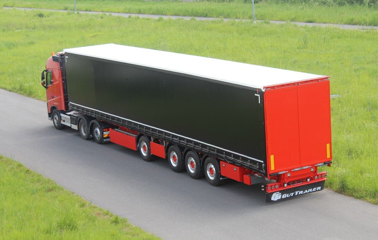 Gut Trailer FSA-453T - Тентованный полуприцеп: фото 1 Gut Trailer FSA-453T - Тентованный полуприцеп: фото 1