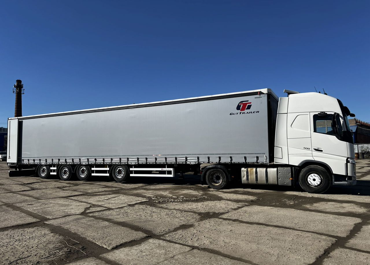 Новый Тентованный полуприцеп Gut Trailer FSA-544T: фото 29
