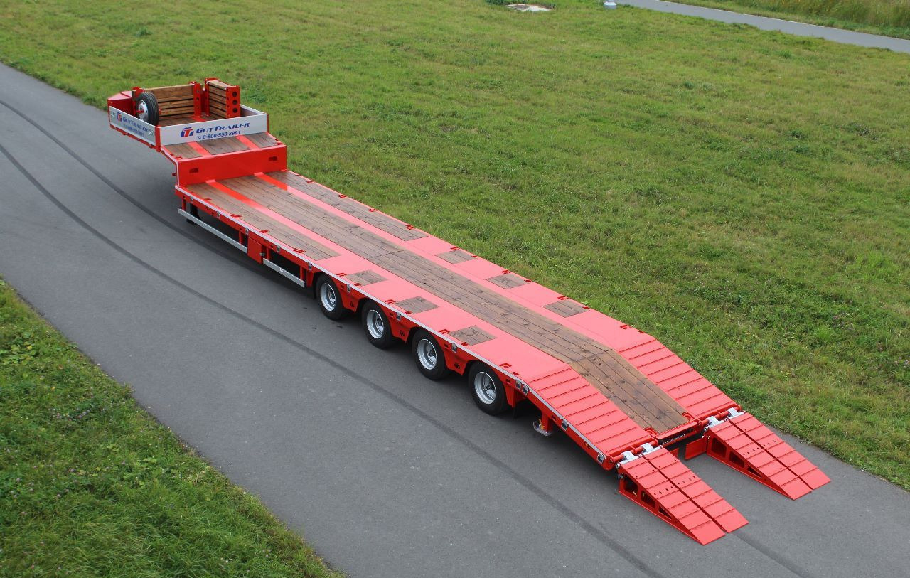 Gut Trailer FY-543 - Низкорамный полуприцеп: фото 5 Gut Trailer FY-543 - Низкорамный полуприцеп: фото 5