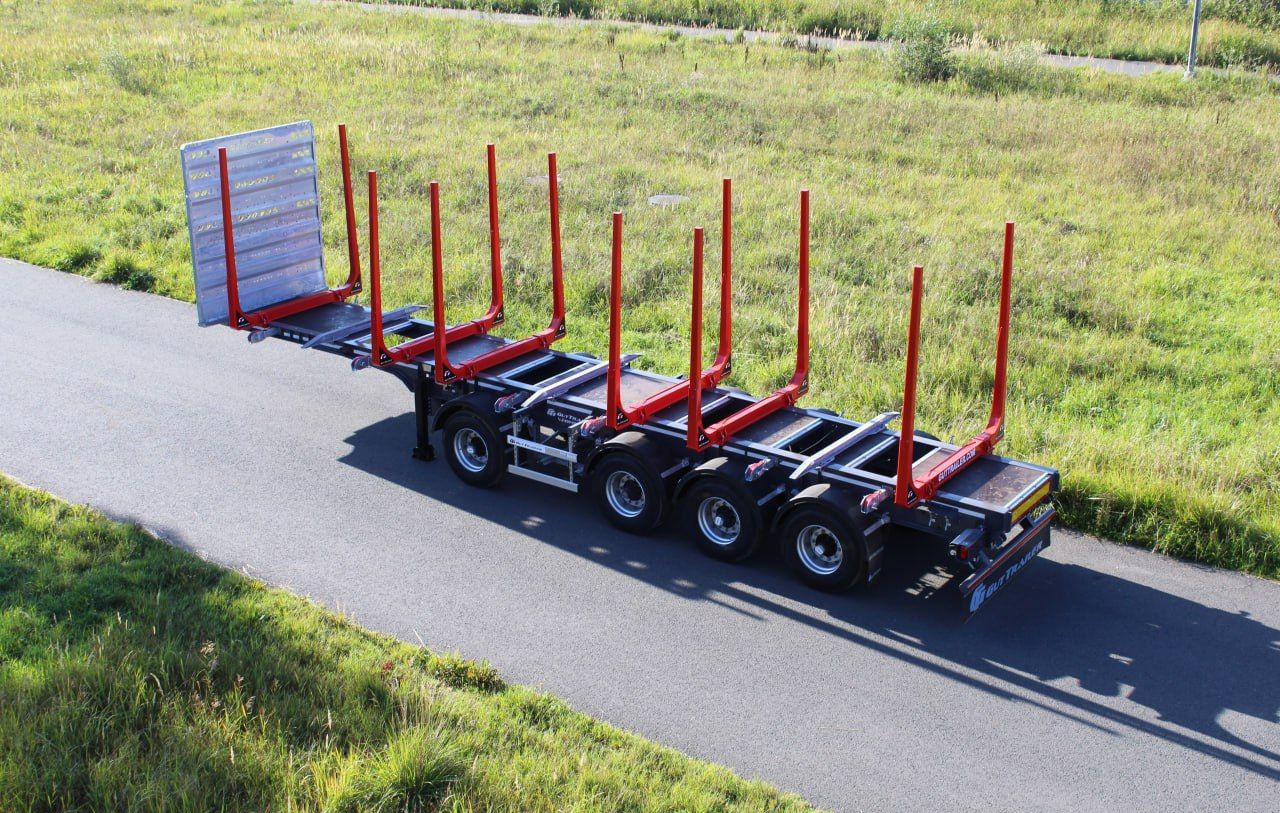 Gut Trailer TS-453 - Полуприцеп лесовоз, сортиментовоз: фото 2 Gut Trailer TS-453 - Полуприцеп лесовоз, сортиментовоз: фото 2