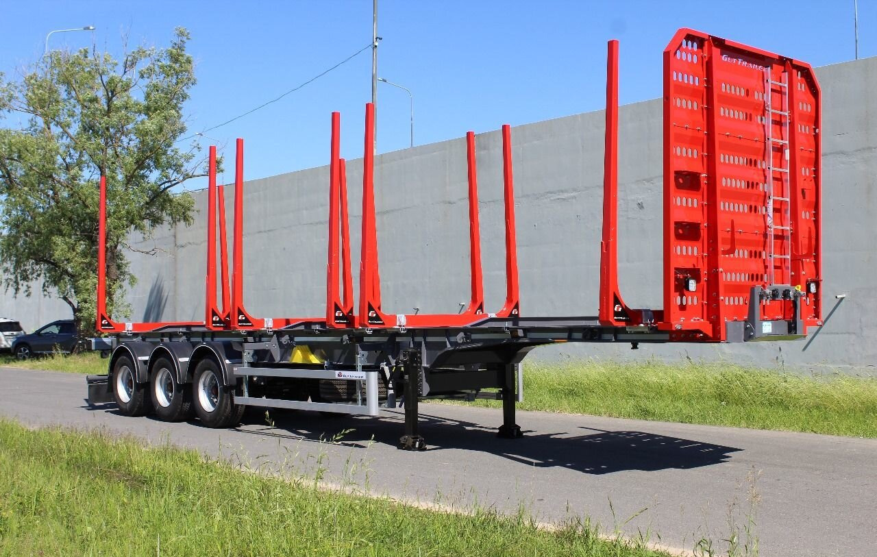 Gut Trailer TS-453 - Полуприцеп лесовоз: фото 1 Gut Trailer TS-453 - Полуприцеп лесовоз: фото 1