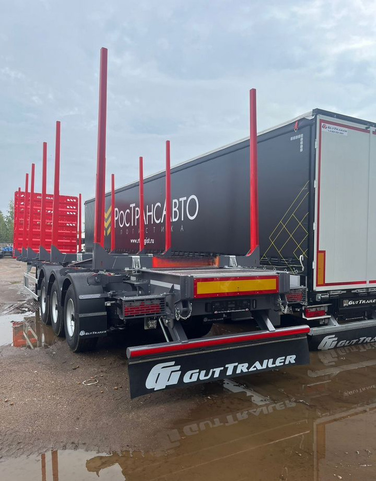 Gut Trailer TS-453 - Полуприцеп лесовоз: фото 2 Gut Trailer TS-453 - Полуприцеп лесовоз: фото 2