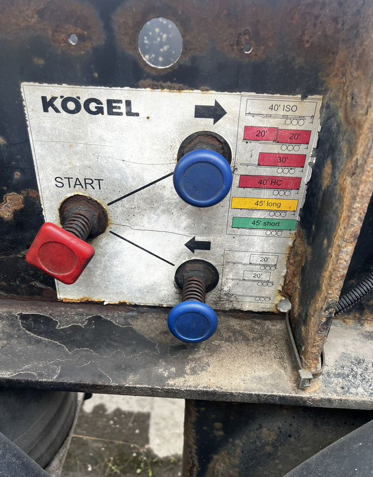 Полуприцеп контейнеровоз (BDF, сменный кузов) Kogel SW24: фото 10