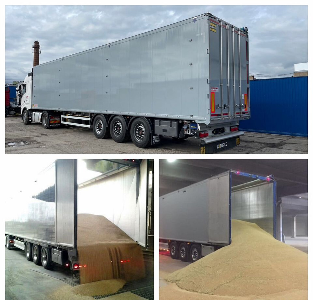 Новый Полуприцеп щеповоз с подвижным полом Kraker K-Force Agri: фото 9