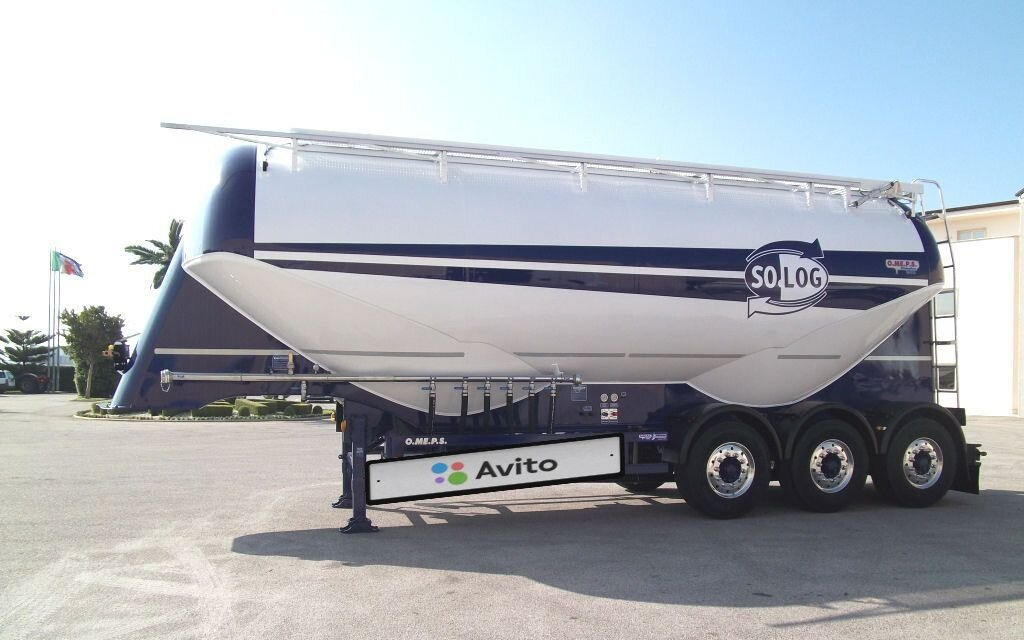 Новый Полуприцеп цистерна для сыпучих грузов OMEPS CM 42: фото 8