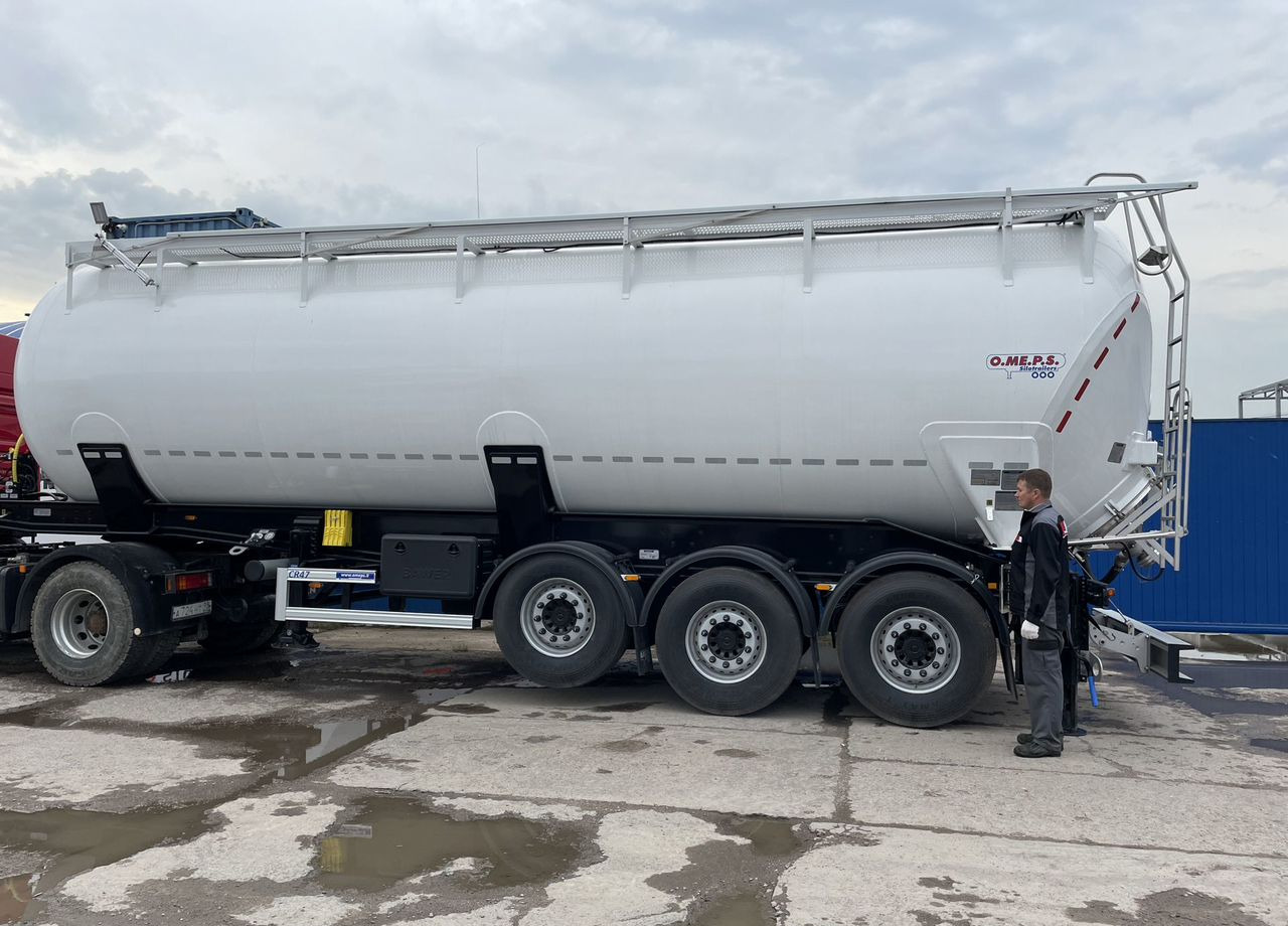 Новый Полуприцеп цистерна для сыпучих грузов OMEPS CR 47: фото 7