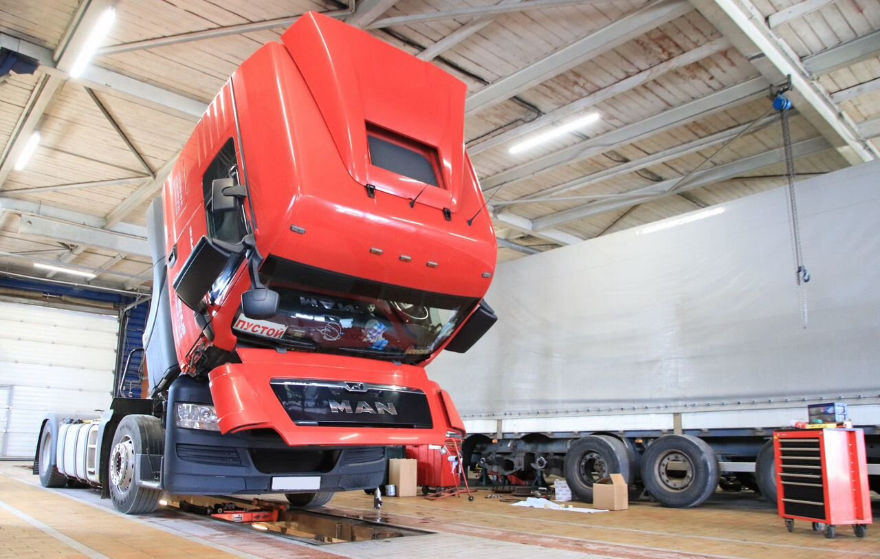 Ремонт грузовиков MAN - Оборудование для гаражей/ Мастерских: фото 1 Ремонт грузовиков MAN - Оборудование для гаражей/ Мастерских: фото 1