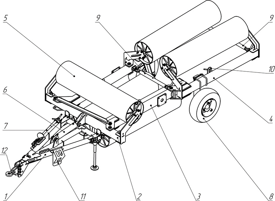 Полевой каток АКП-10КШ: фото 8 Полевой каток АКП-10КШ: фото 8