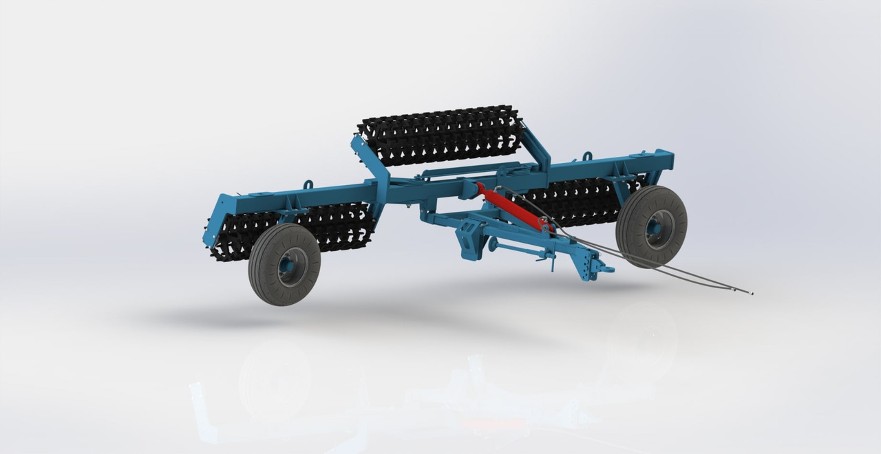 Агрегат катковый прицепной кольчато-шпоровый АКП-6КШ - Полевой каток: фото 3 Агрегат катковый прицепной кольчато-шпоровый АКП-6КШ - Полевой каток: фото 3