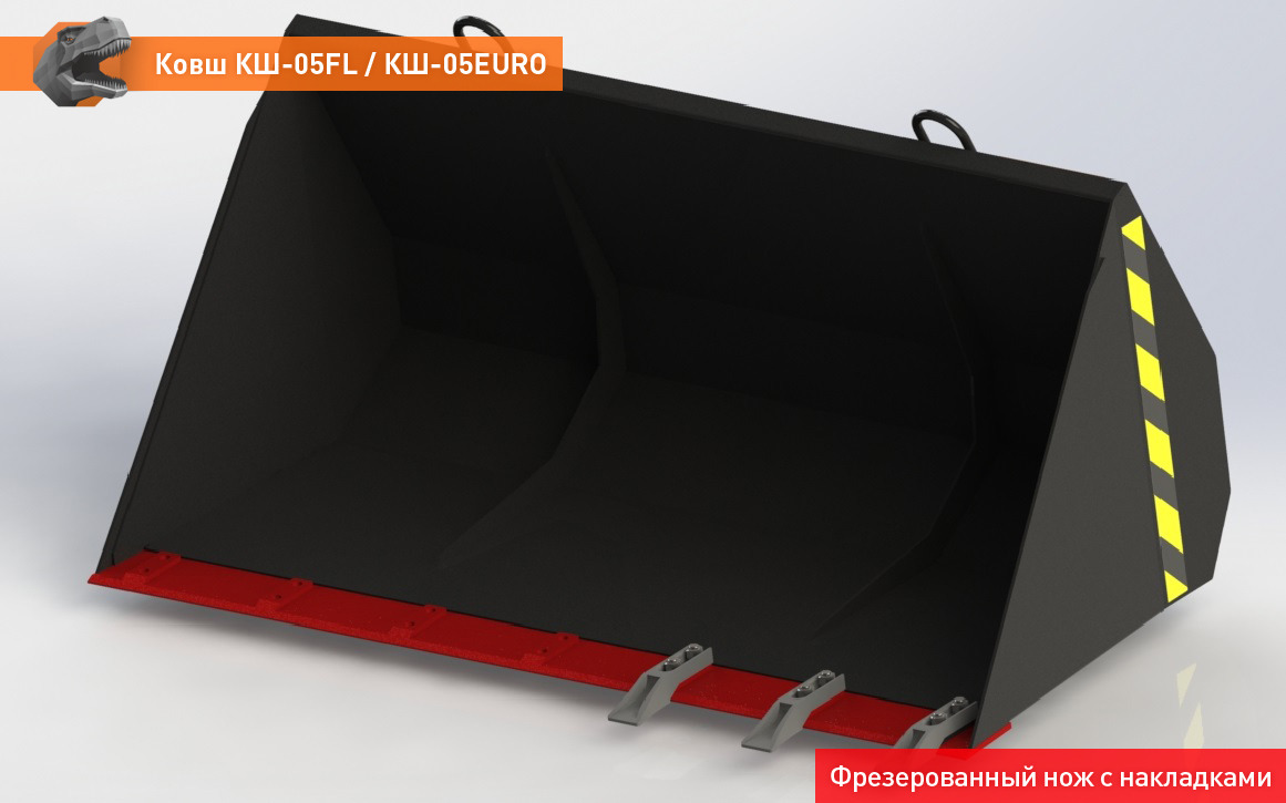 Ковш для погрузчика для Сельскохозяйственной техники Ковш КШ-05FL: фото 8