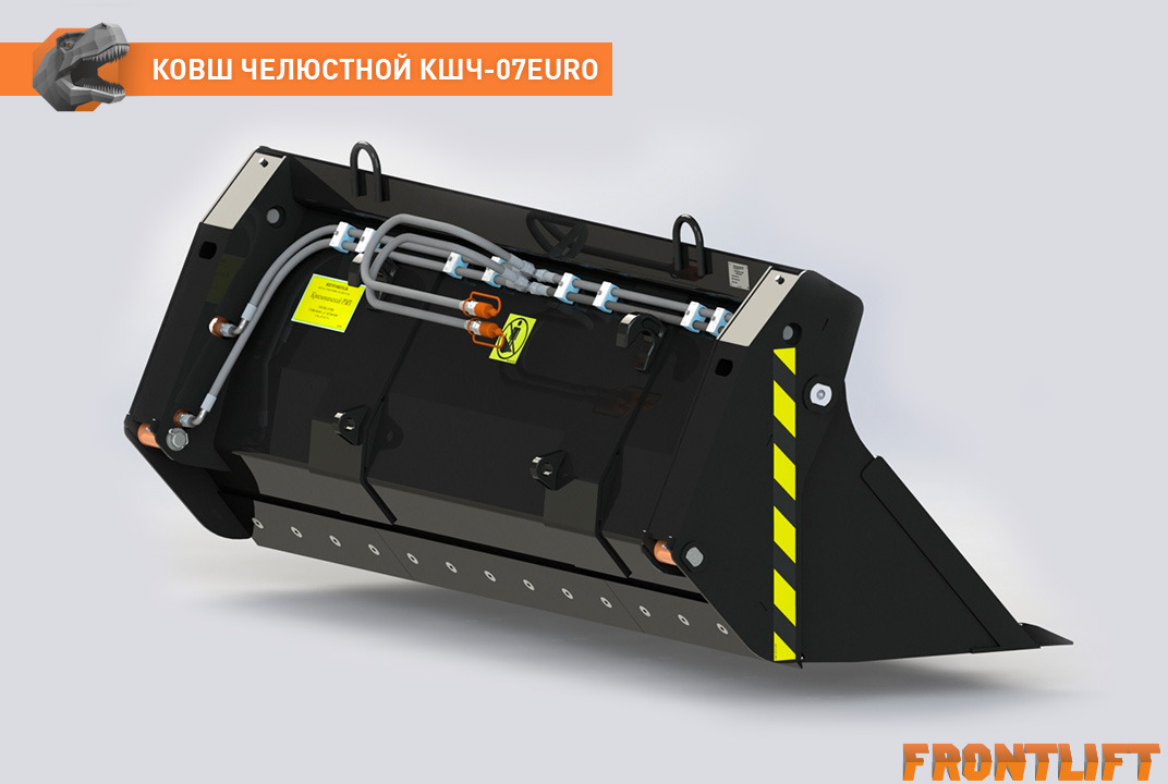 Ковш челюстной КШЧ-07EURO - Ковш для погрузчика для Сельскохозяйственной техники: фото 4 Ковш челюстной КШЧ-07EURO - Ковш для погрузчика для Сельскохозяйственной техники: фото 4