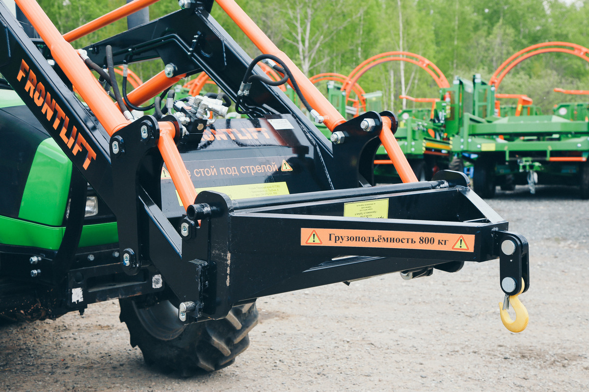 Грузоподъемное устройство ГПУ-081EURO - Навесное оборудование для Фронтальных погрузчиков для тракторов: фото 3 Грузоподъемное устройство ГПУ-081EURO - Навесное оборудование для Фронтальных погрузчиков для тракторов: фото 3