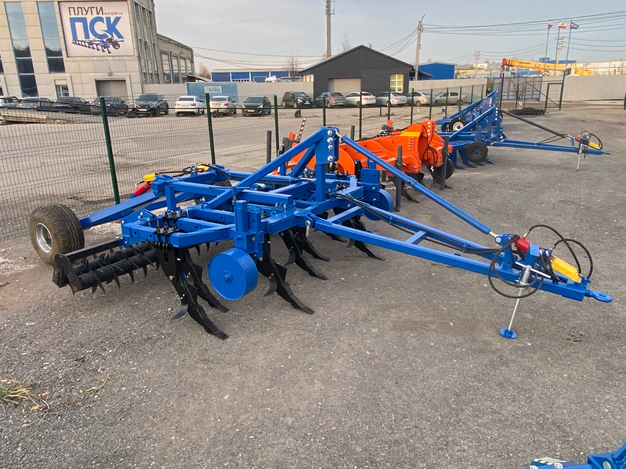 Плуг чизельный с шпоровыми катками прицепной ПЧП-4.0 - Глубокорыхлитель: фото 3 Плуг чизельный с шпоровыми катками прицепной ПЧП-4.0 - Глубокорыхлитель: фото 3