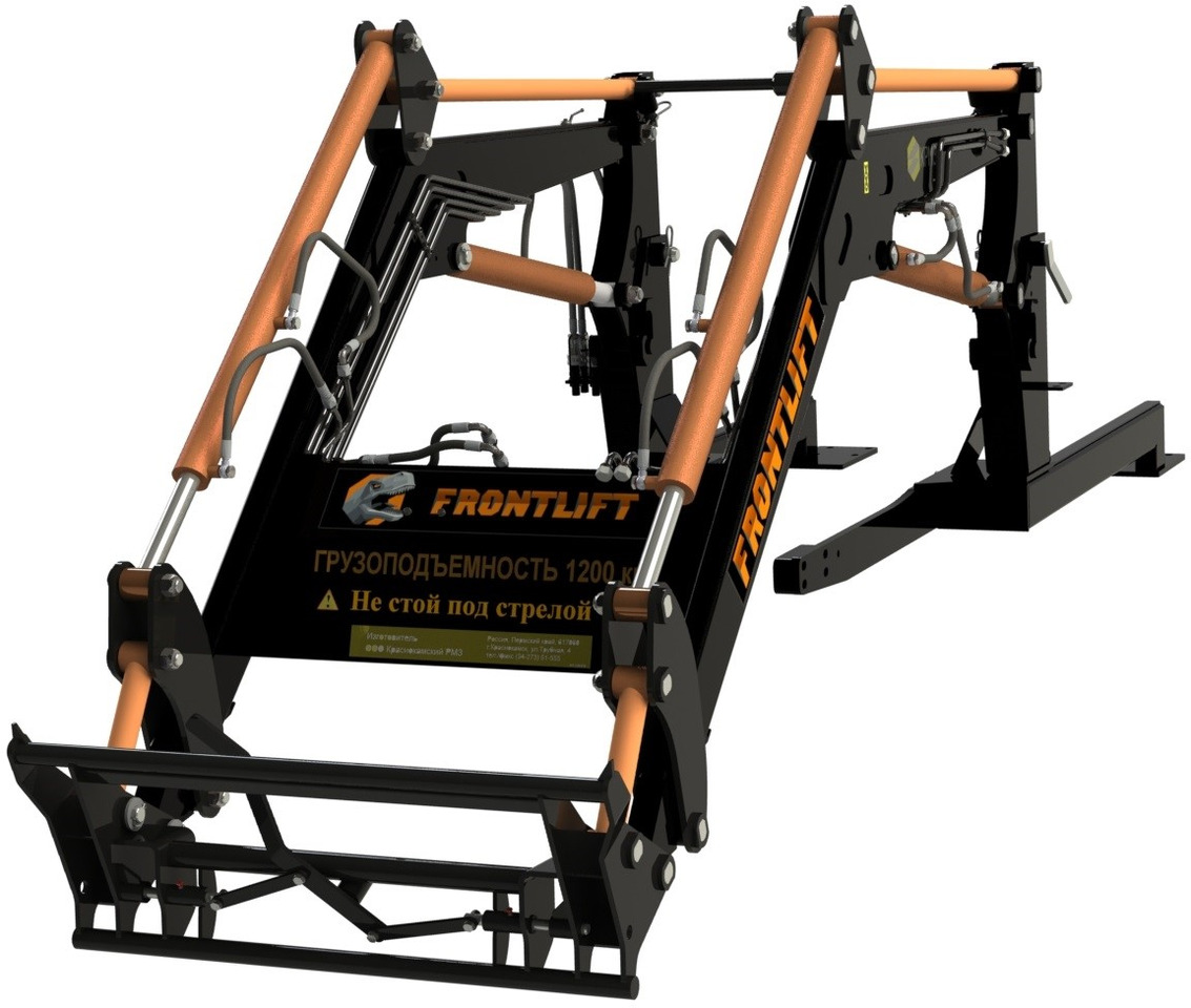 Погрузчик фронтальный FRONTLIFT М-1600.EURO, с модернизированными гидравлическими магистралями, к тракторам БЕЛАРУС - Фронтальный погрузчик для трактора: фото 1 Погрузчик фронтальный FRONTLIFT М-1600.EURO, с модернизированными гидравлическими магистралями, к тракторам БЕЛАРУС - Фронтальный погрузчик для трактора: фото 1