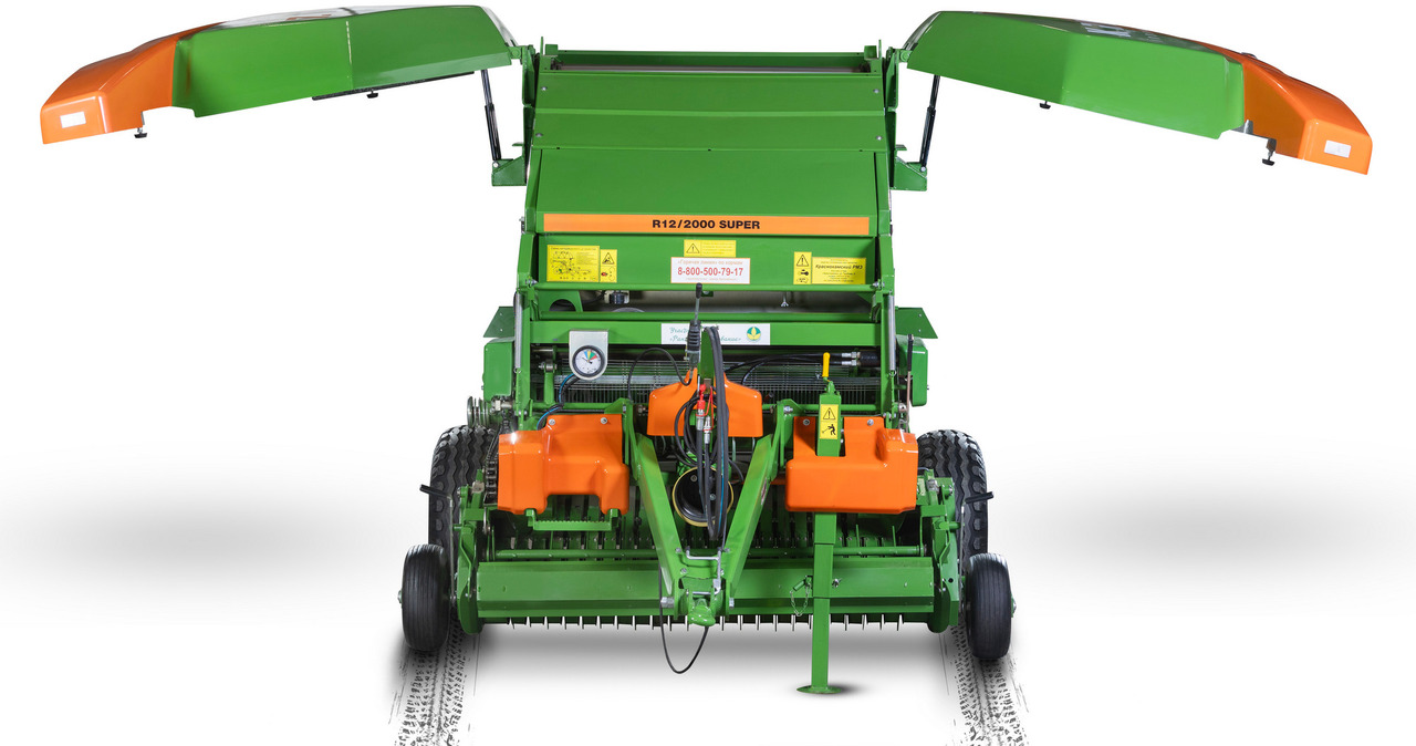 Пресс-подборщик рулонный R10/2000 SUPER с сетеувязочным устройством, с модифицированными кожухами из стеклопластика - Пресс-подборщик рулонный: фото 4 Пресс-подборщик рулонный R10/2000 SUPER с сетеувязочным устройством, с модифицированными кожухами из стеклопластика - Пресс-подборщик рулонный: фото 4