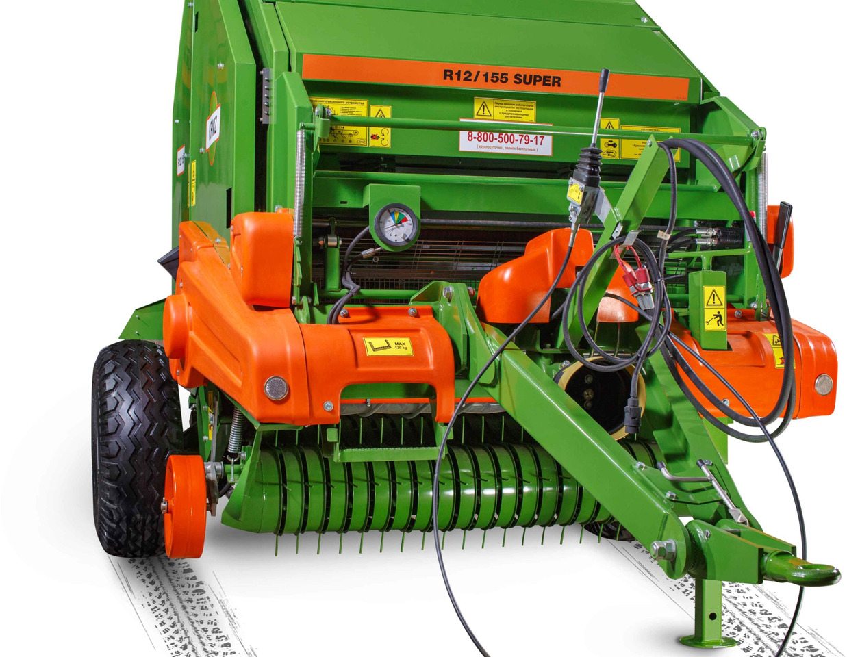 Пресс-подборщик рулонный Пресс-подборщик рулонный R12/155 Super с сетеувязочным устройством: фото 6