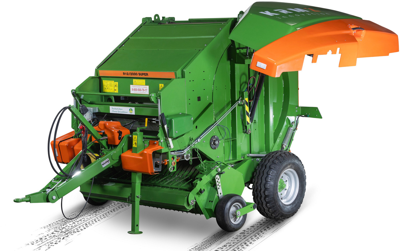 Пресс-подборщик рулонный R12/155 Super с сетеувязочным устройством, с модифицированными кожухами из стеклопластика - Пресс-подборщик рулонный: фото 2 Пресс-подборщик рулонный R12/155 Super с сетеувязочным устройством, с модифицированными кожухами из стеклопластика - Пресс-подборщик рулонный: фото 2