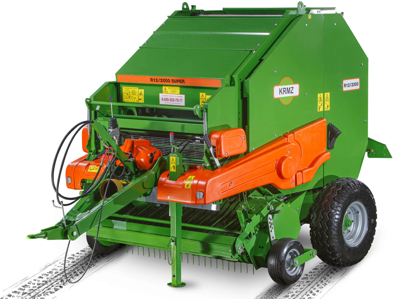 Пресс-подборщик рулонный R12/2000 Super с сетеувязочным устройством - Пресс-подборщик рулонный: фото 1 Пресс-подборщик рулонный R12/2000 Super с сетеувязочным устройством - Пресс-подборщик рулонный: фото 1