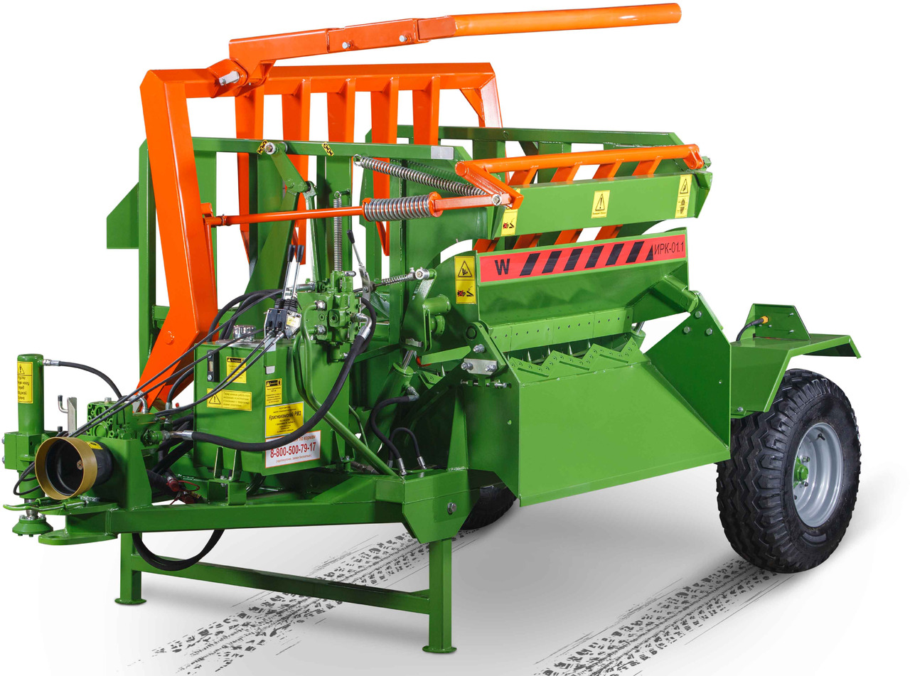 Резчик рулонов ИРК-01.1 (кормораздатчик) толщина резки 5-10-15 см, с дополнительным гидроцилиндром подъема (грузоподъемность до 1100 кг) - Техника для сенозаготовки: фото 1 Резчик рулонов ИРК-01.1 (кормораздатчик) толщина резки 5-10-15 см, с дополнительным гидроцилиндром подъема (грузоподъемность до 1100 кг) - Техника для сенозаготовки: фото 1