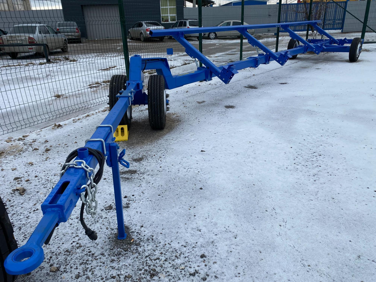 Тележка вспомогательная грузовая ТВГ-3511 - Тележка для жатки: фото 1 Тележка вспомогательная грузовая ТВГ-3511 - Тележка для жатки: фото 1