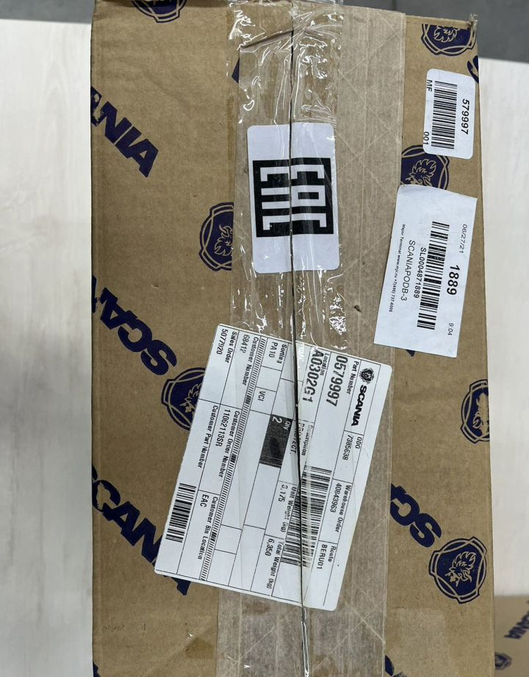 Оригинальный защитный клапан scania 579997 - Двигатель и запчасти для Грузовиков: фото 5 Оригинальный защитный клапан scania 579997 - Двигатель и запчасти для Грузовиков: фото 5