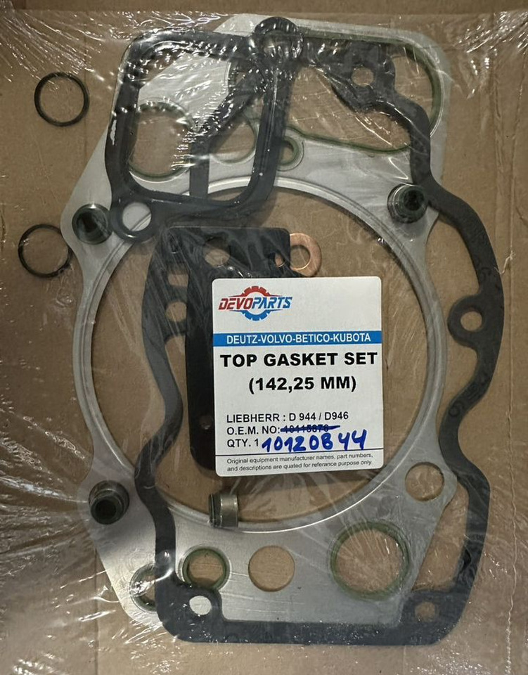10120844 Верхний набор прокладок D936, 934 D142,50 - Прокладка двигателя для Грузовиков: фото 1 10120844 Верхний набор прокладок D936, 934 D142,50 - Прокладка двигателя для Грузовиков: фото 1