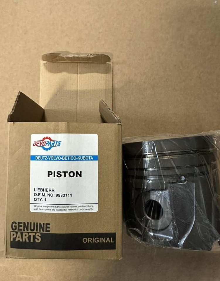 9883111 Поршень liebherr d924-d926 - Поршень/ Кольцо/ Втулка: фото 1 9883111 Поршень liebherr d924-d926 - Поршень/ Кольцо/ Втулка: фото 1