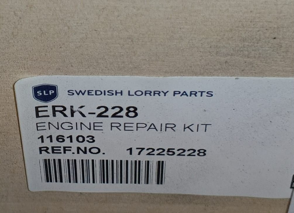 ERK228 Ремкомплект двигателя D13F 17225228 SLP - Комплект для ремонта двигателя для Грузовиков: фото 1 ERK228 Ремкомплект двигателя D13F 17225228 SLP - Комплект для ремонта двигателя для Грузовиков: фото 1