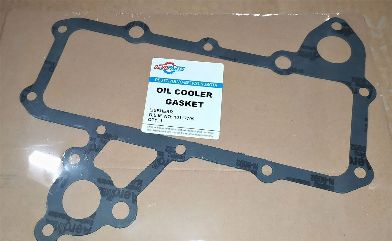 LIEBHERR 10117709 Прокладка теплообменника Liebherr (аналог - Система охлаждения: фото 1 LIEBHERR 10117709 Прокладка теплообменника Liebherr (аналог - Система охлаждения: фото 1