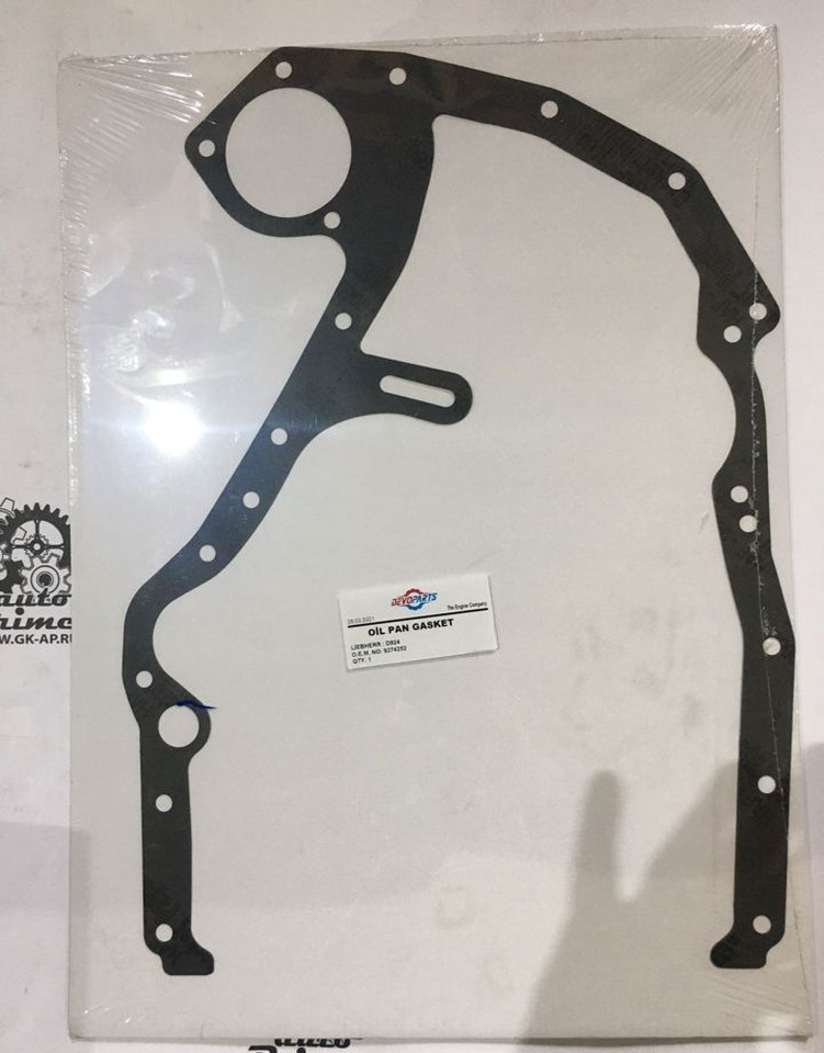 LIEBHERR 9274252 Прокладка крышки грм liebherr - Прокладка двигателя для Грузовиков: фото 1 LIEBHERR 9274252 Прокладка крышки грм liebherr - Прокладка двигателя для Грузовиков: фото 1