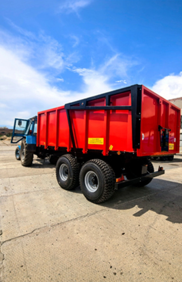 Новый Самосвальный сельхозприцеп Калачинский механический завод Полуприцеп тракторный самосвальный ППТС-9: фото 7