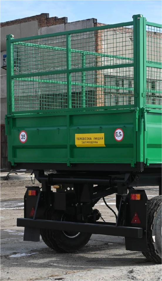 Новый Сельскохозяйственный прицеп-самосвал Калачинский механический завод Прицеп тракторный самосвальный 2ПТС-6,5: фото 9
