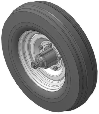 Колесо СКП 01.35.000 в сборе - Колесо для Сеялок: фото 3 Колесо СКП 01.35.000 в сборе - Колесо для Сеялок: фото 3