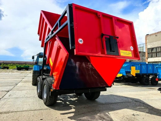 Сельскохозяйственный прицеп-самосвал Полуприцеп тракторный самосвальный ППТС-9: фото 6 Сельскохозяйственный прицеп-самосвал Полуприцеп тракторный самосвальный ППТС-9: фото 6