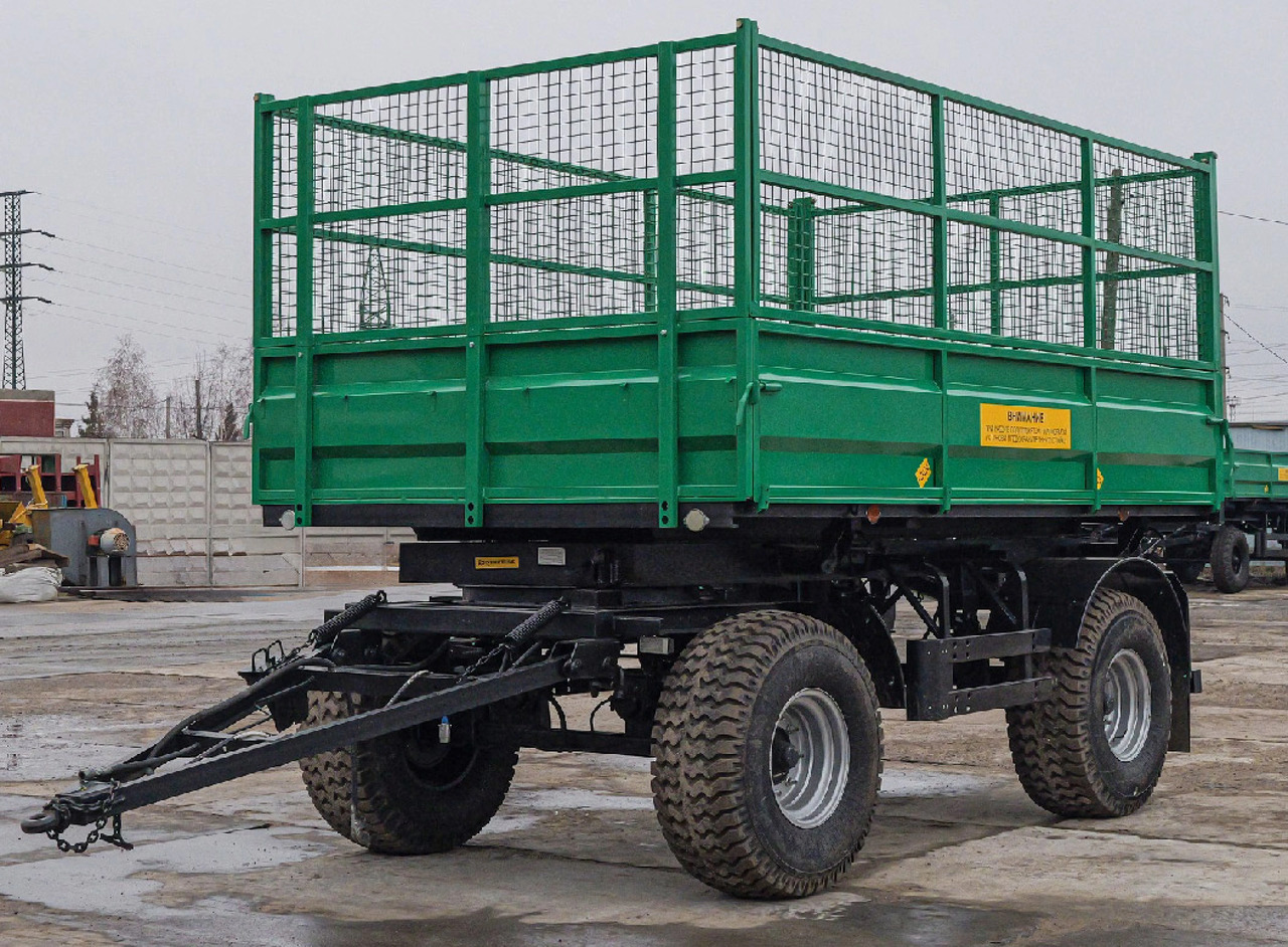 Прицеп тракторный самосвальный 2ПТС-8 - Сельскохозяйственный прицеп-самосвал: фото 1 Прицеп тракторный самосвальный 2ПТС-8 - Сельскохозяйственный прицеп-самосвал: фото 1