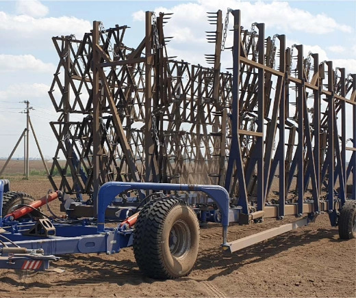 Новый Борона зубовая СибзаводАгро Борона БЗСГ зубовая двухрядная: фото 6