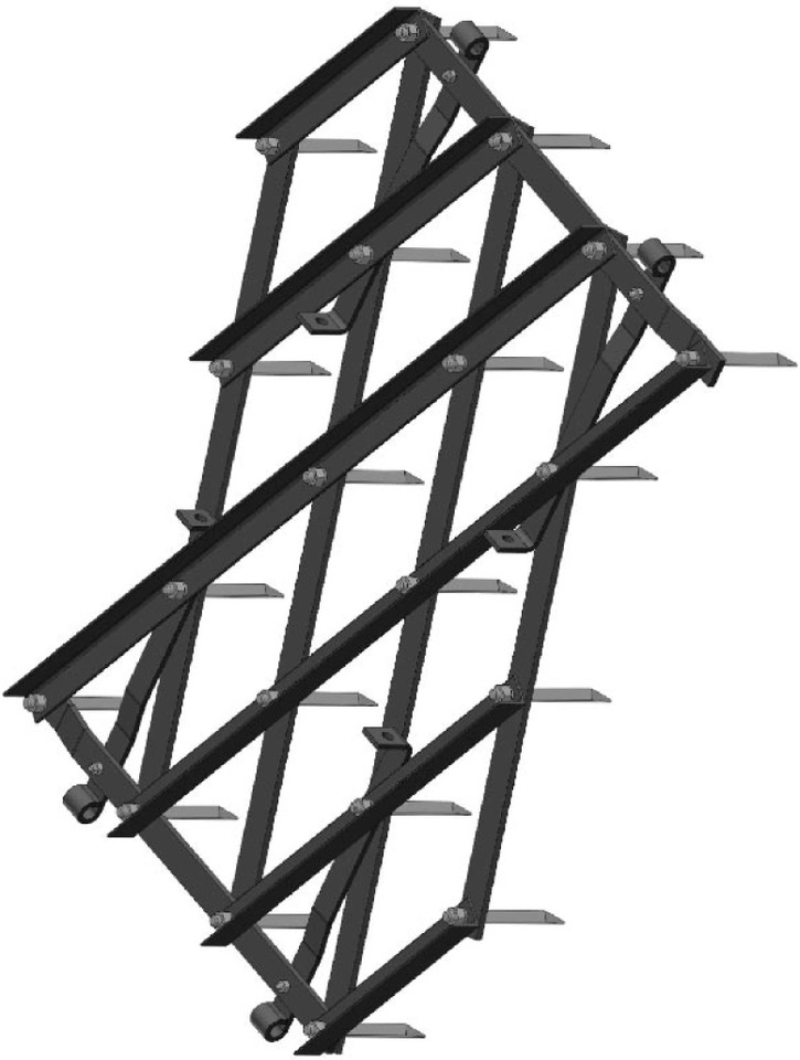 Новый Борона зубовая СибзаводАгро Борона БЗСГ зубовая двухрядная: фото 8