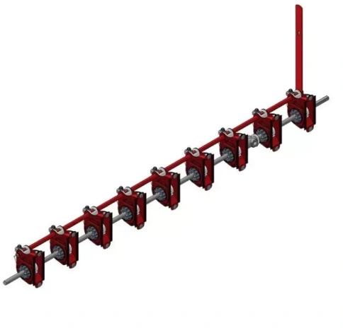 Блок высевающих аппаратов с опоражнивателем СКП-2,1 КТ №27-03 (МКПХ) (красный) - Запчасти для Сеялок: фото 4 Блок высевающих аппаратов с опоражнивателем СКП-2,1 КТ №27-03 (МКПХ) (красный) - Запчасти для Сеялок: фото 4