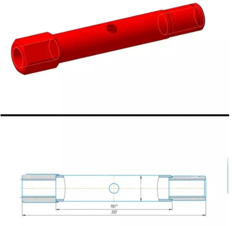 Гайка СКП 01.26.000-01 стяжная (полимер красный) - Запчасти для Сеялок: фото 3 Гайка СКП 01.26.000-01 стяжная (полимер красный) - Запчасти для Сеялок: фото 3