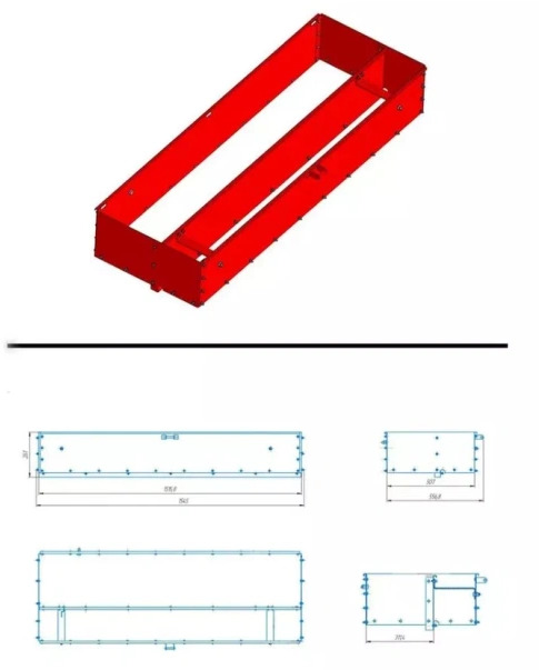 Комплект увеличения бункера СКП 2.1 КТ №90 (красный) - Запчасти для Сеялок: фото 5 Комплект увеличения бункера СКП 2.1 КТ №90 (красный) - Запчасти для Сеялок: фото 5