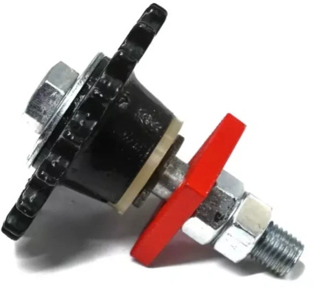 Звездочка СКП 01.06.800 натяжная (полимер) (красная) - Запчасти для Сеялок: фото 1 Звездочка СКП 01.06.800 натяжная (полимер) (красная) - Запчасти для Сеялок: фото 1