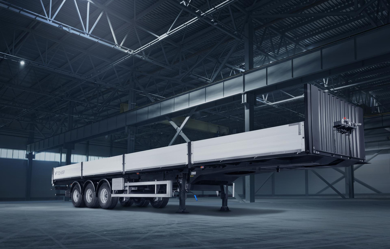 Бортовой полуприцеп Тонар B3-13/K - Полуприцеп бортовой/ Платформа: фото 1 Бортовой полуприцеп Тонар B3-13/K - Полуприцеп бортовой/ Платформа: фото 1