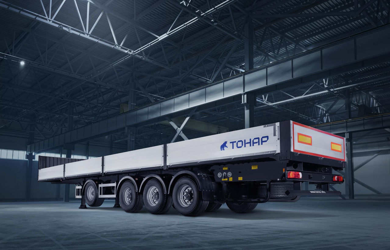 Бортовой полуприцеп Тонар B4-13V/VK - Полуприцеп бортовой/ Платформа: фото 2 Бортовой полуприцеп Тонар B4-13V/VK - Полуприцеп бортовой/ Платформа: фото 2